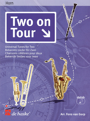 Book cover for Two on Tour - Universal Tunes for Two