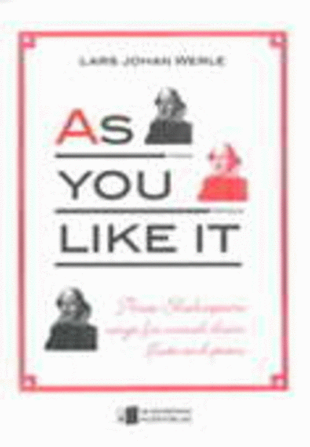 As you like it - Partitur /Korpartitur