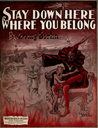 Book cover for Stay Down Here Where You Belong