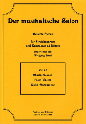 Book cover for Faust-Walzer (für Streichquartett)