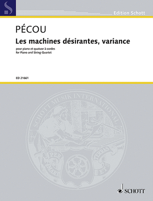 Book cover for Les machines désirantes, variance