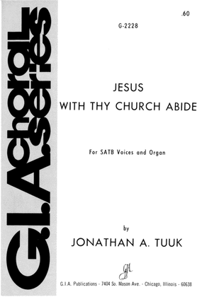 Book cover for Jesus, with Thy Church Abide