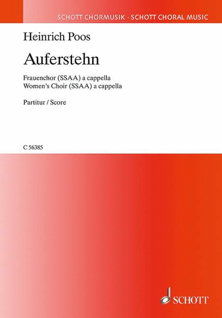 Auferstehn Ssaa A Cappella