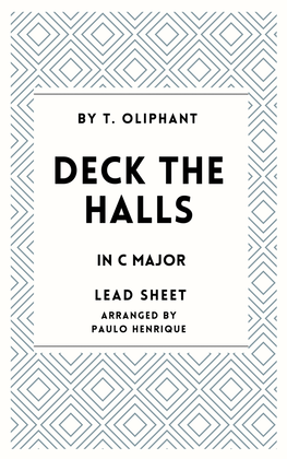 Book cover for Deck the Halls - Lead Sheet - C Major