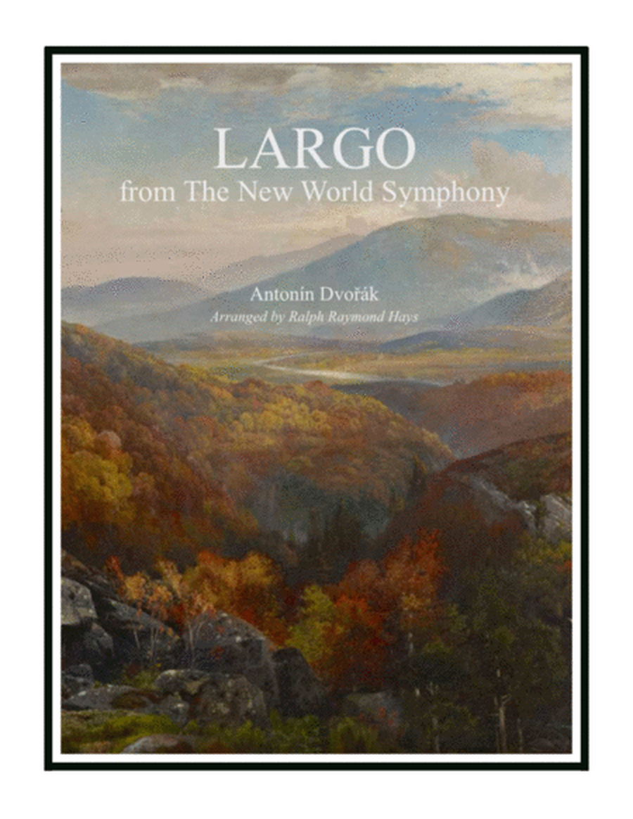 LARGO from The New World Symphony (for flute choir) image number null