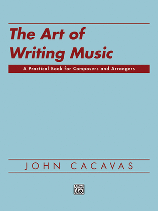 Book cover for The Art of Writing Music