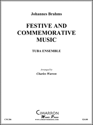 Book cover for Festive & Commemorative Music (3 Mvts.)
