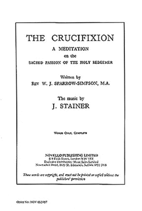 Book cover for John Stainer: Crucifixion (Words: Set Of 50)