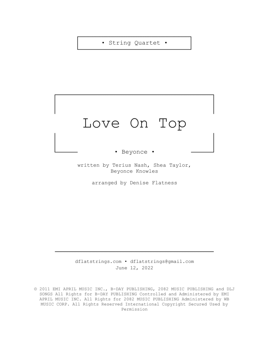 Love On Top image number null