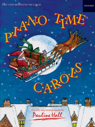 Book cover for Piano Time Carols