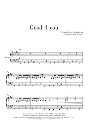 Book cover for Good 4 U