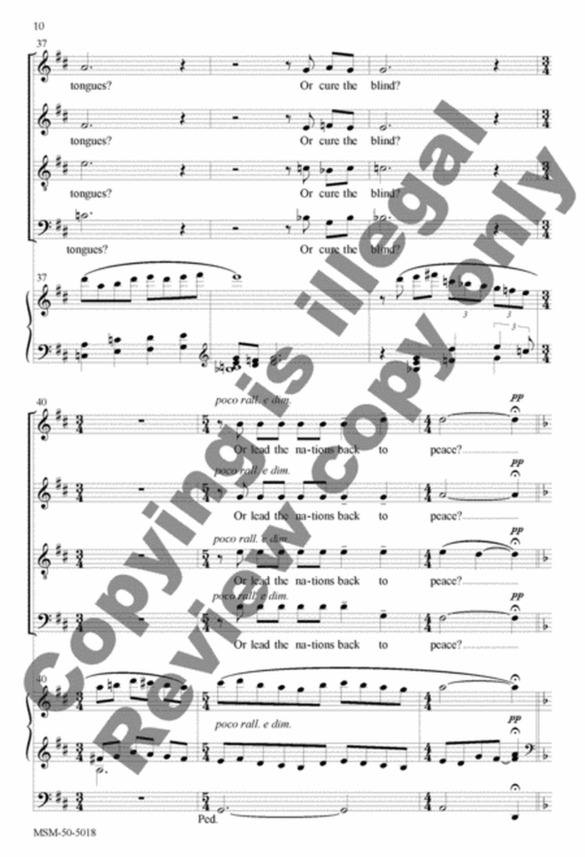 The Greater Gifts (Choral Score) image number null