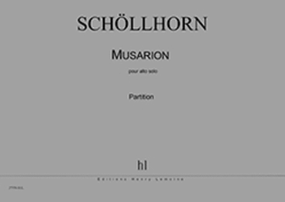 Book cover for Musarion