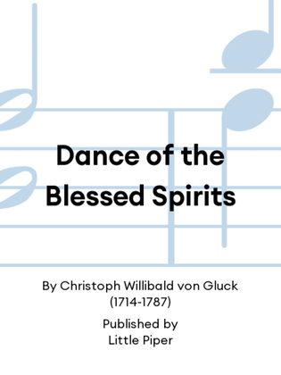Book cover for Dance of the Blessed Spirits