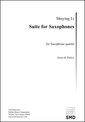 Book cover for Suite for Saxophones