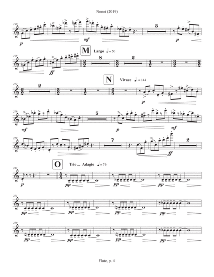 Nonet (2019) flute part