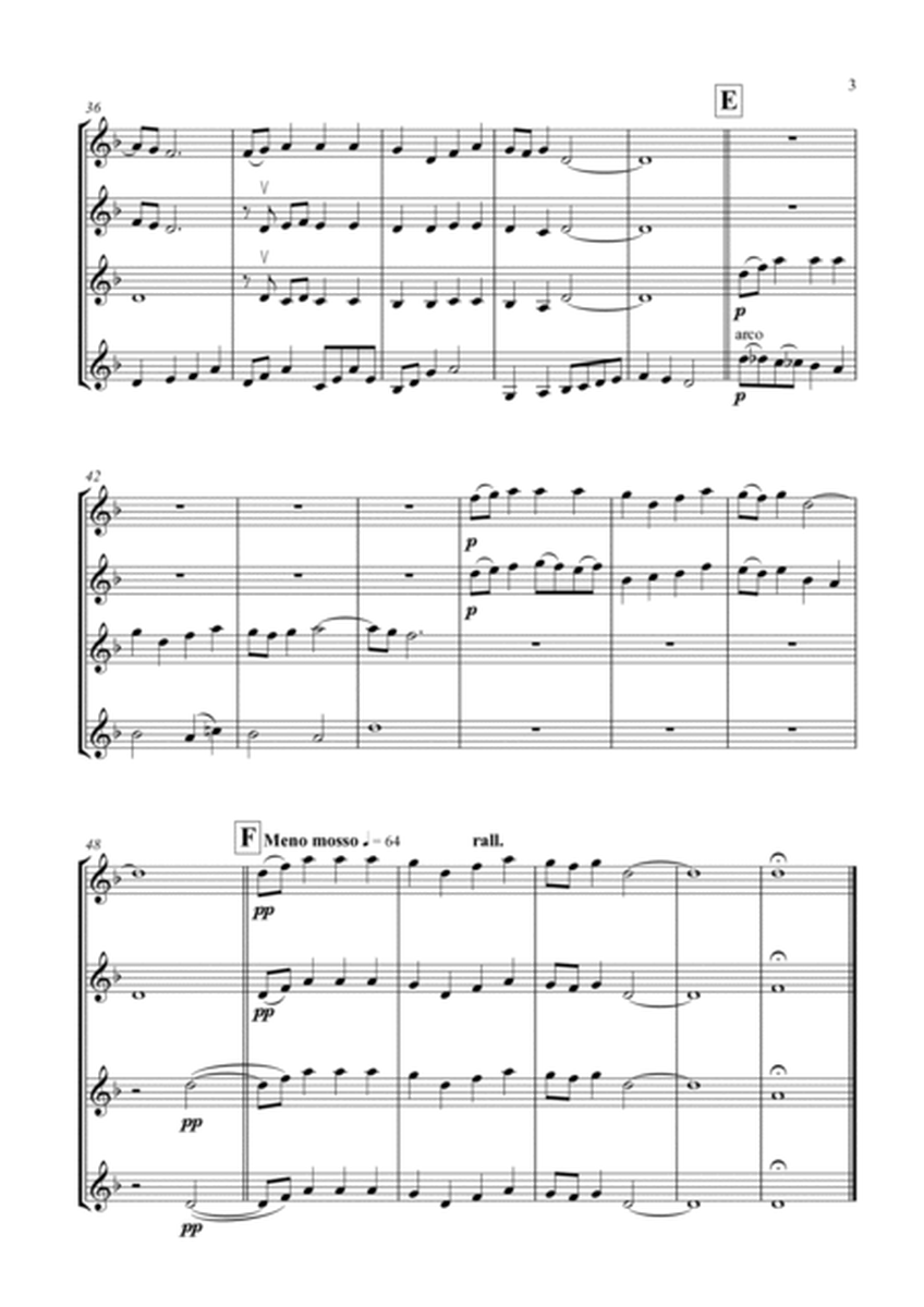Verbovaya Doshchechka ('The Willow Board') - Ukrainian Folk Song - Violin Quartet image number null