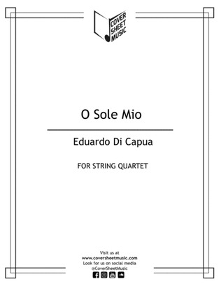 Book cover for O Sole Mio String Quartet