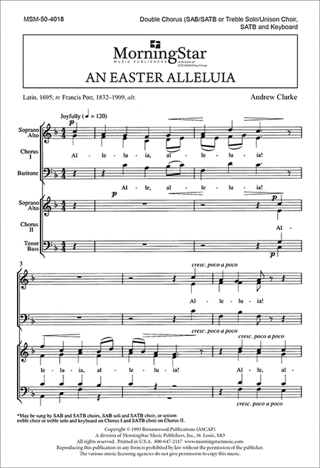 An Easter Alleluia