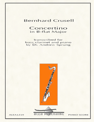 Book cover for Concertino in B-flat Major