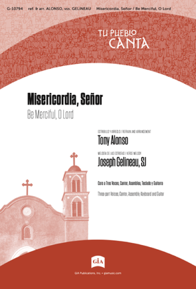 Book cover for Misericordia, Señor