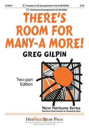 Book cover for There's Room for Many-a More!