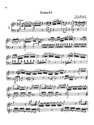 Mozart: Piano Sonata No. 3 in B-flat Major