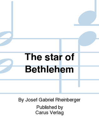 Book cover for The Star of Bethlehem