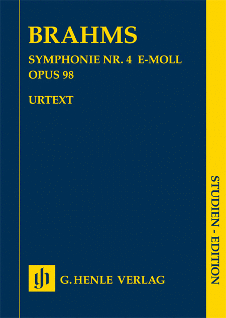 Johannes Brahms - Symphony No. 4 in E minor, Op. 98