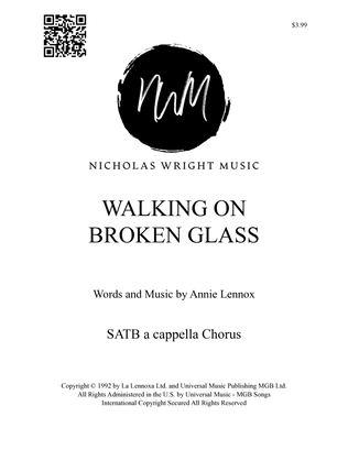 Book cover for Walking On Broken Glass