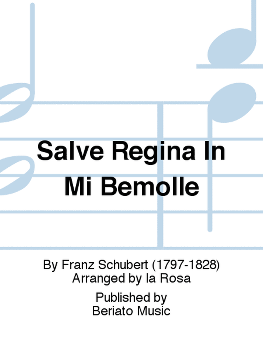 Salve Regina In Mi Bemolle