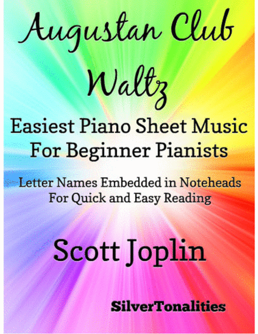 Augustan Club Waltz Easiest Piano Sheet Music for Beginner Pianists