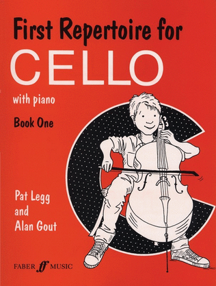 Book cover for First Repertoire For Cello Book 1