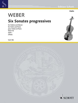 Book cover for Six Sonates progressives