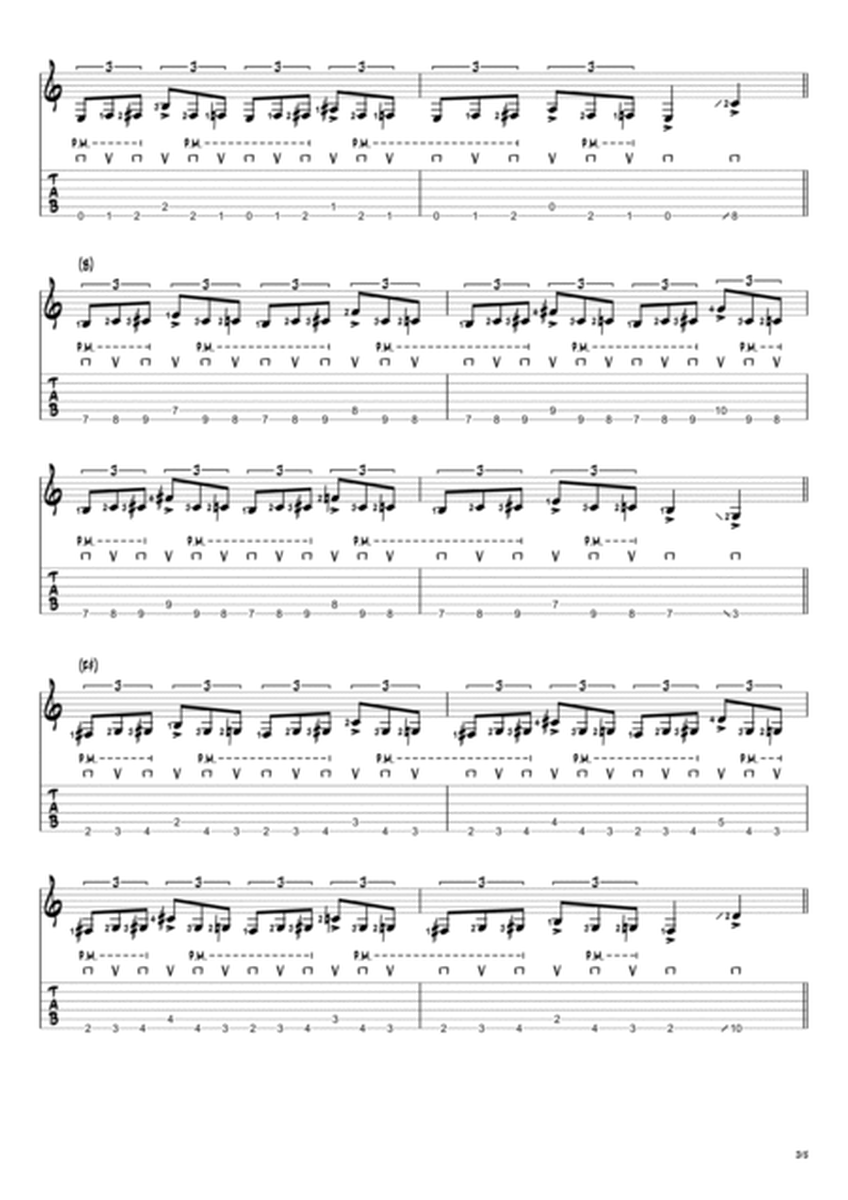 Chromatic Picking Exercise (Ascending the Circle of Fifths) image number null