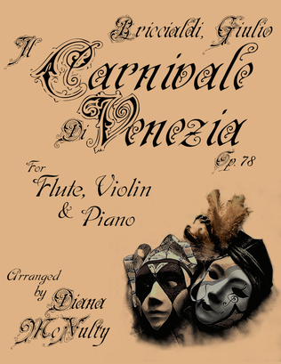 Carnival of Venice (Op.78) - Flute, Violin, & Piano