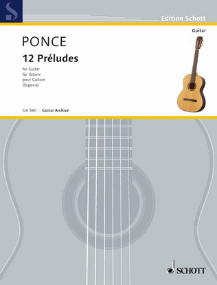 Book cover for 12 Préludes