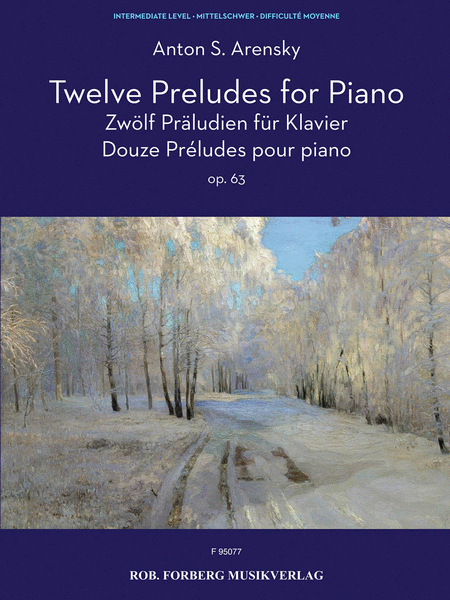 Twelve Preludes for Piano, Op. 63