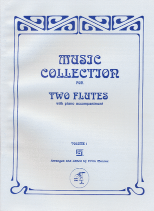 Book cover for Music Collection for Two Flutes - Volume 1