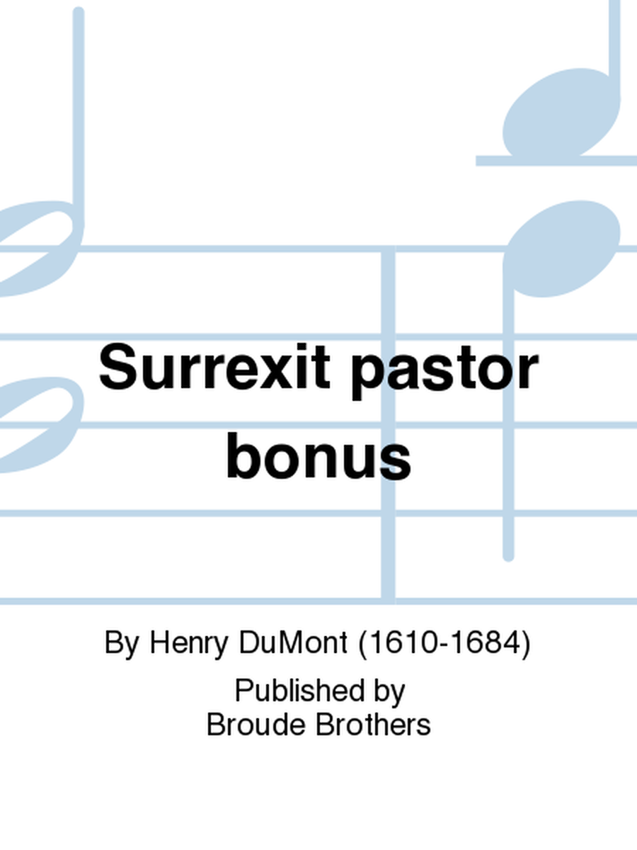 Surrexit pastor bonus. CR 50