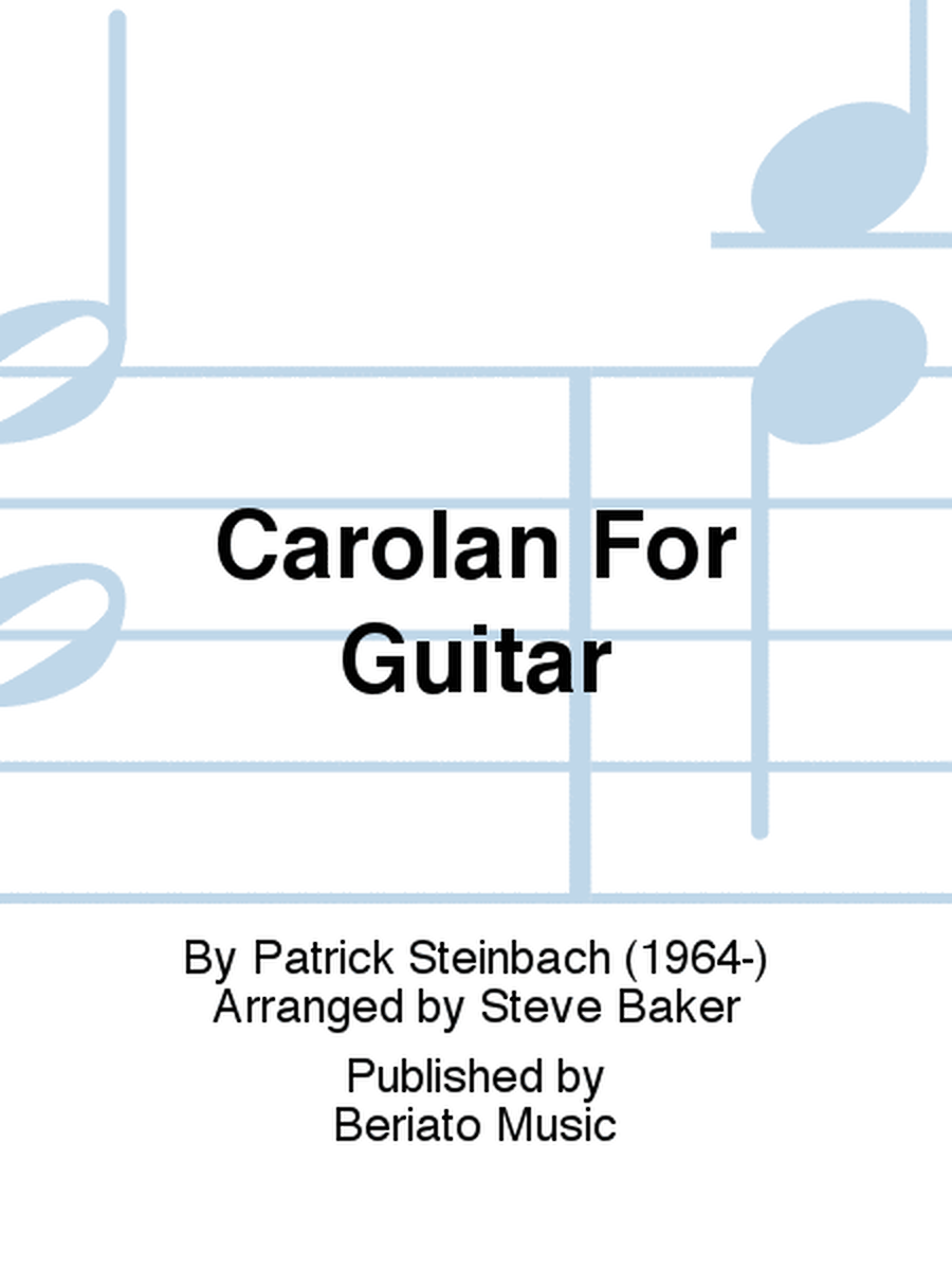 Carolan For Guitar