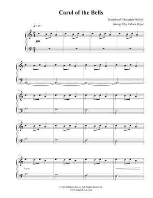 Carol of the Bells (early intermediate)