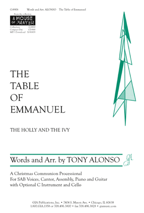 Book cover for The Table of Emmanuel - Guitar edition