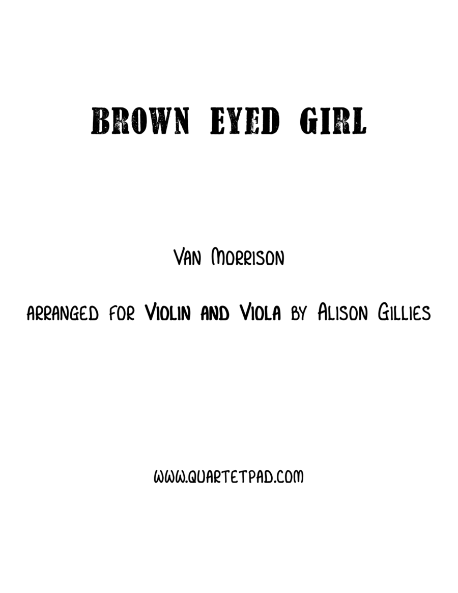 Brown Eyed Girl image number null