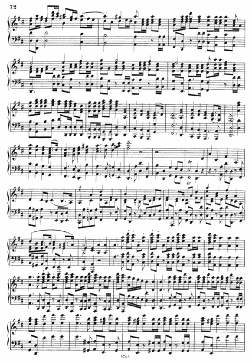 Handel Messiah HWV 56 Hallelujah-Piano Solo( Original Version) image number null