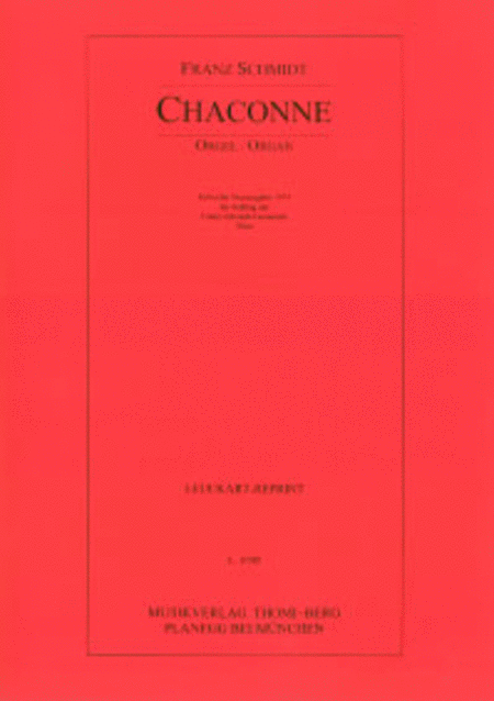 Chaconne cis-moll