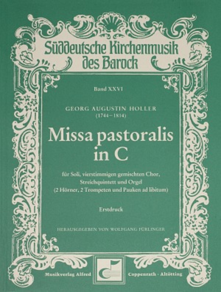 Missa pastoralis in C