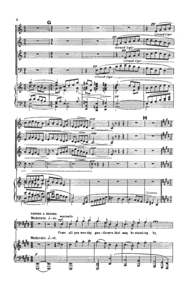 Fantasia on Christmas Carols (Choral Score)