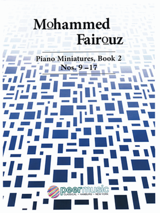 Book cover for Piano Miniatures, Book 2, Nos. 9-17