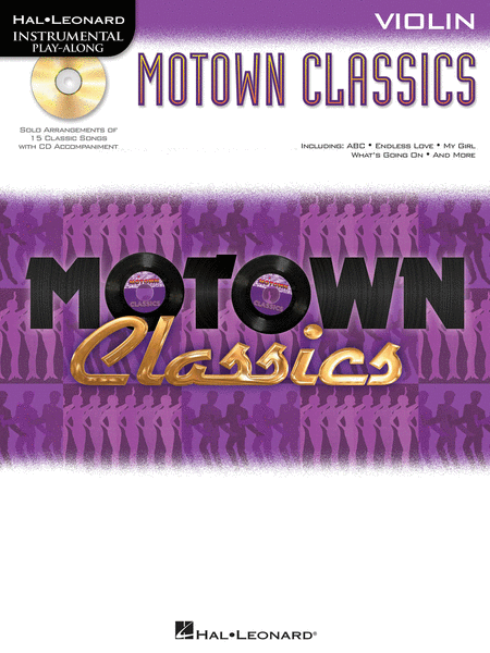 Motown Classics - Instrumental Play-Along Series (Violin)